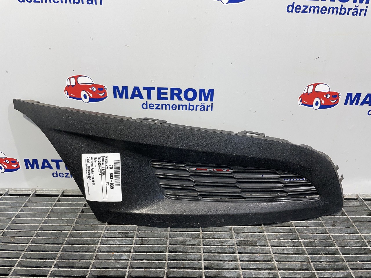 GRILA IN BARA VW POLO POLO - - (2009 2014)