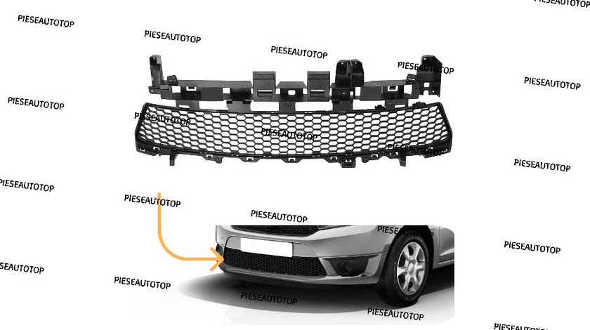 Grila inferioara bara fata Dacia Logan 2 MCV NOUA 622544633R