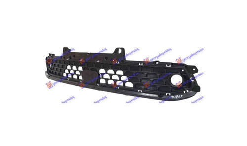 Grila inferioara bara fata Hyundai Kona 2020-2023 NOUA 86560-J9CD0 (CU ORIFICII PROIECTOR CEATA + SE...
