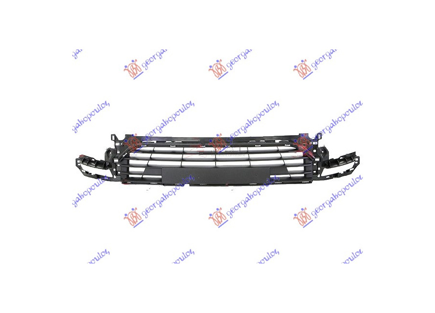 Grila inferioara bara fata Renault Clio 4 2016-2019 NOUA 622542412R