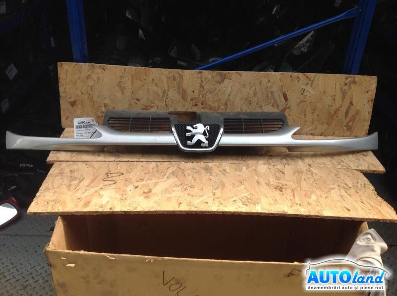 Grila Intre Faruri Argintie Peugeot 207 2006