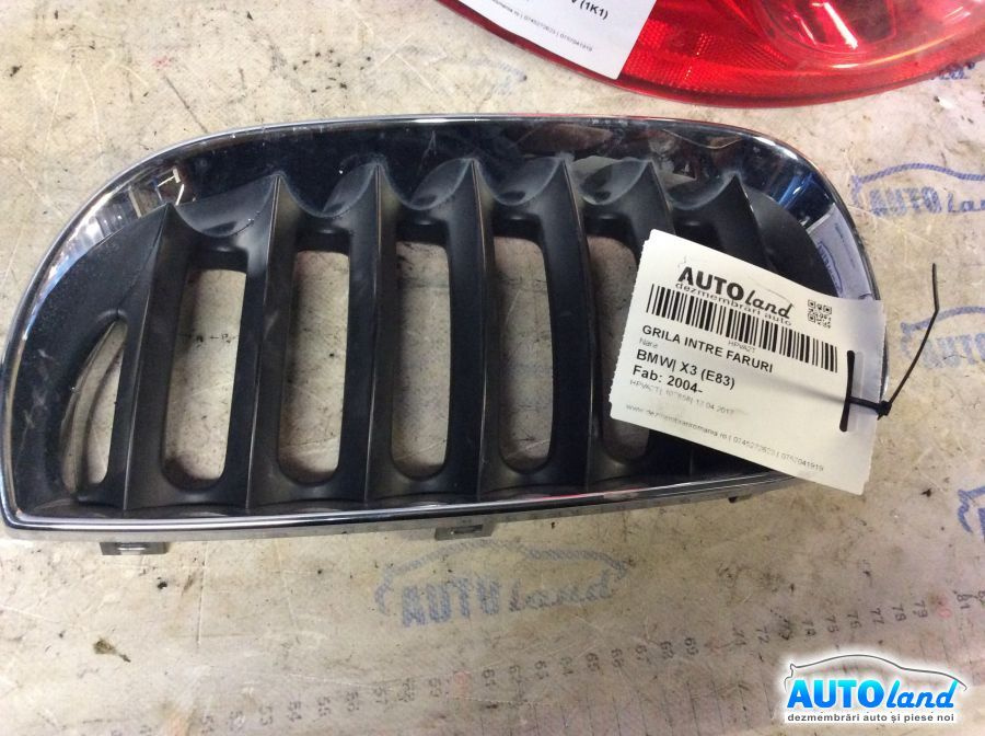 Grila Intre Faruri Nara BMW X3 E83 2004