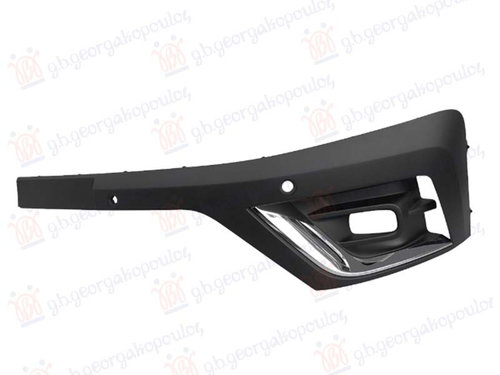 GRILA LATERAL BARA FATA CU ORIFICI PROIECTOR RENAULT TRAFIC 2021 - 2025 COD OE