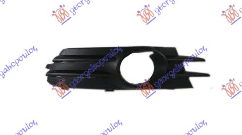 Grila Lateral Bara Fata Cu Orificiu Pentru Proiector Dreapta VW Scirocco 2008 2009 2010 2011 2012 2013 2014