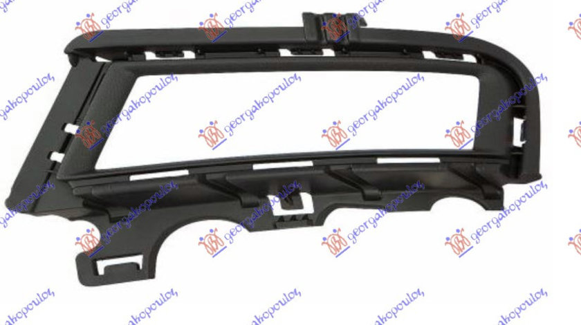 Grila Lateral Bara Fata Superioara Cu Orificiu Pentru Proiector Stanga VW Golf 7 2013 2014 2015 2016