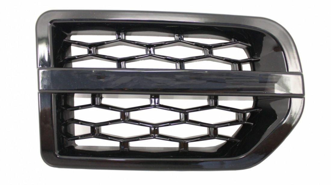 Grila Laterala compatibil cu Land Range Rover Discovery III L319 (2006-2009) Hawke Autobiography Design Negru RRSV03B