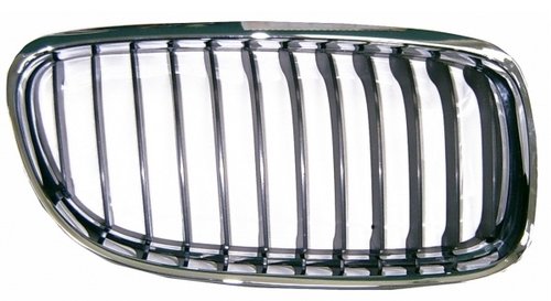 Grila laterala crom/gri inchis dreapta BMW Seria 3 E90/91 Sedan 08/12