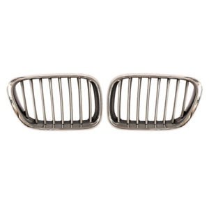 Grila laterala crom/gri stanga BMW X5 E53 00/07