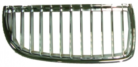 Grila laterala crom/negru dreapta BMW Seria 3 E90/91 Sedan 05/08