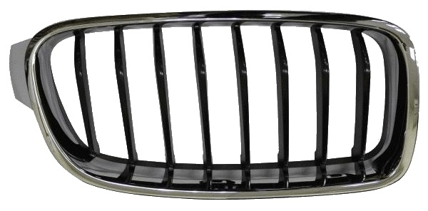 Grila laterala crom/negru dreapta BMW Seria 3 F30/31 sedan 12/14