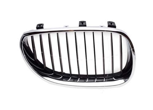 Grila laterala crom/negru stanga BMW Seria 5 E60/61 03/10