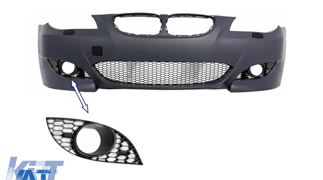 Grila Laterala DREAPTA compatibil cu BMW Seria 5 E60 E61 (2003-2010) numai Bara M5 Design