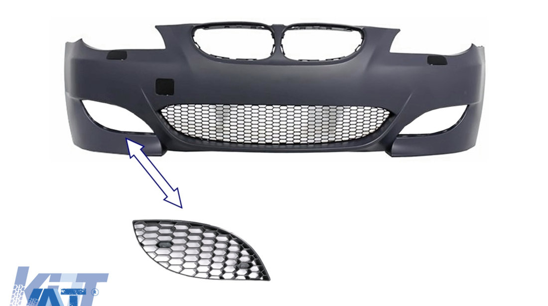 Grila Laterala DREAPTA compatibil cu BMW Seria 5 E60 E61 (2003-2010) numai Bara M5 Design