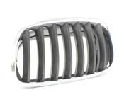 Grila laterala dreapta crom/negru BMW F13/12 Seria 6 coupe/cabrio 11+