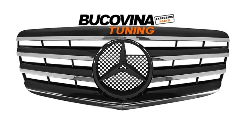 Grila Mercedes Benz E Class W211 FACELIFT (06-09) AMG Design