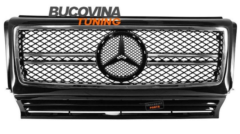 GRILA MERCEDES G CLASS W463 1990 2012 AMG LOOK