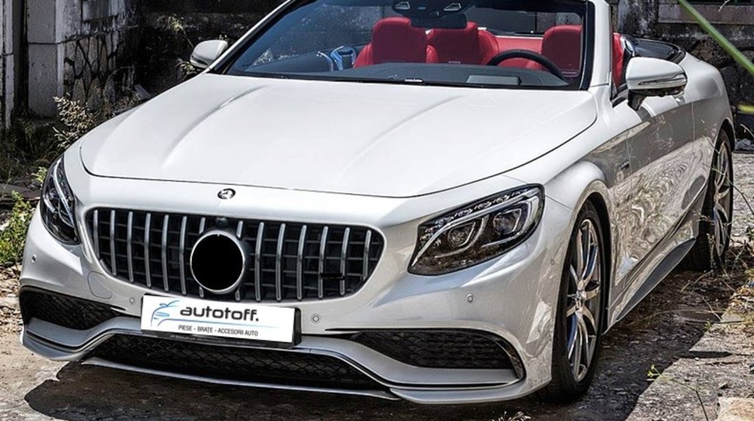 Grila Mercedes S63 S65 S-Coupe C217 Cabrio A217 (15-17) AMG GT