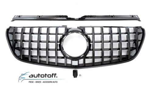 Grila Mercedes V-Class W447 (14-19) Black GT Design