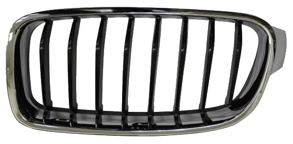 Grila (nara) stanga model Sport Crom&Negru BMW Seria 3 F30