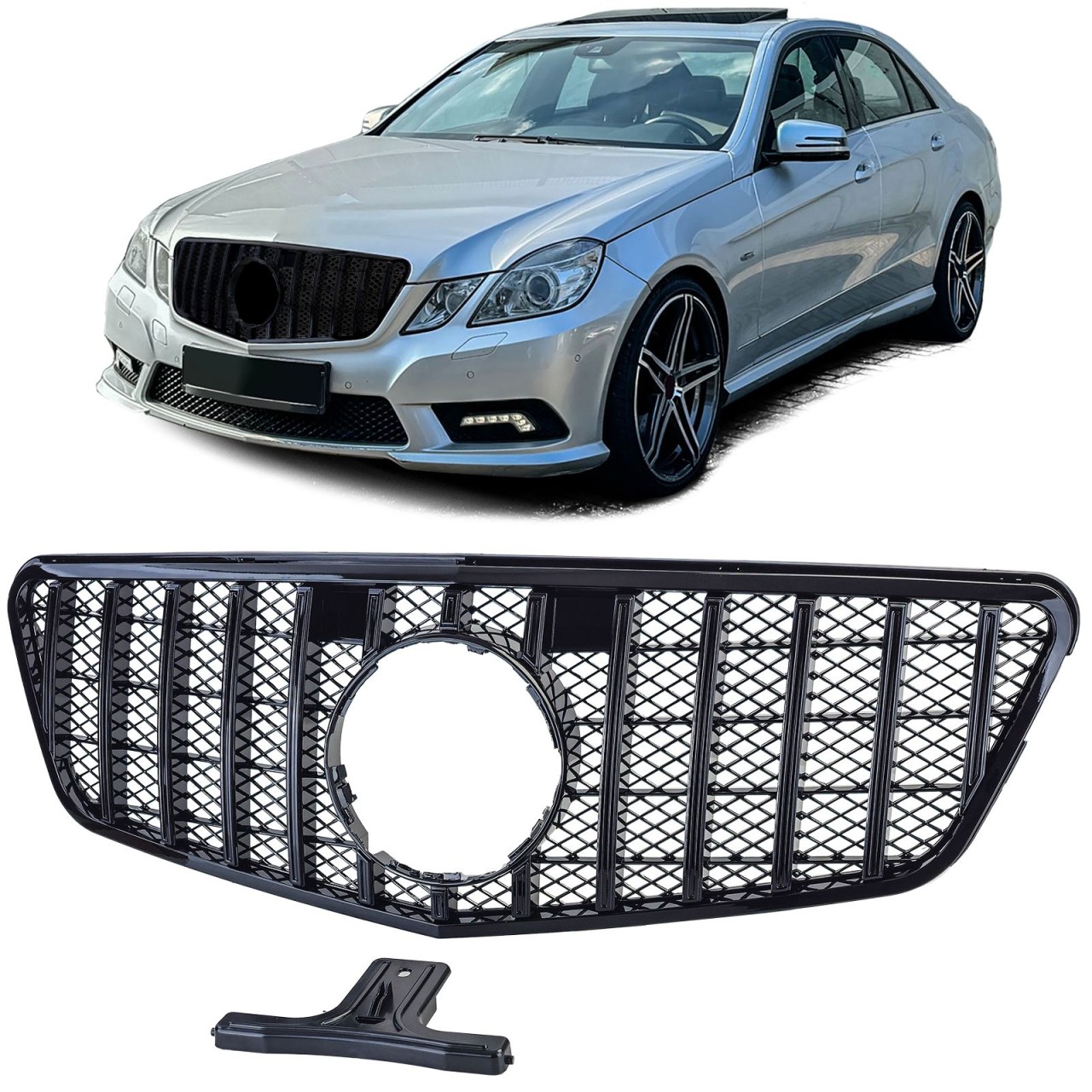 Grila Neagra Mercedes E W212 S212 (2009-13)
