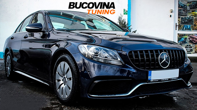 GRILA NEGRU LUCIOS Mercedes C-Class W205 (2014-2018)