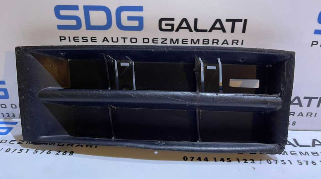 Grila Ornament Capac Inferior Stanga Spoiler Bara Fata Skoda Fabia 1 2000 - 2005 Cod 6Y0853665A