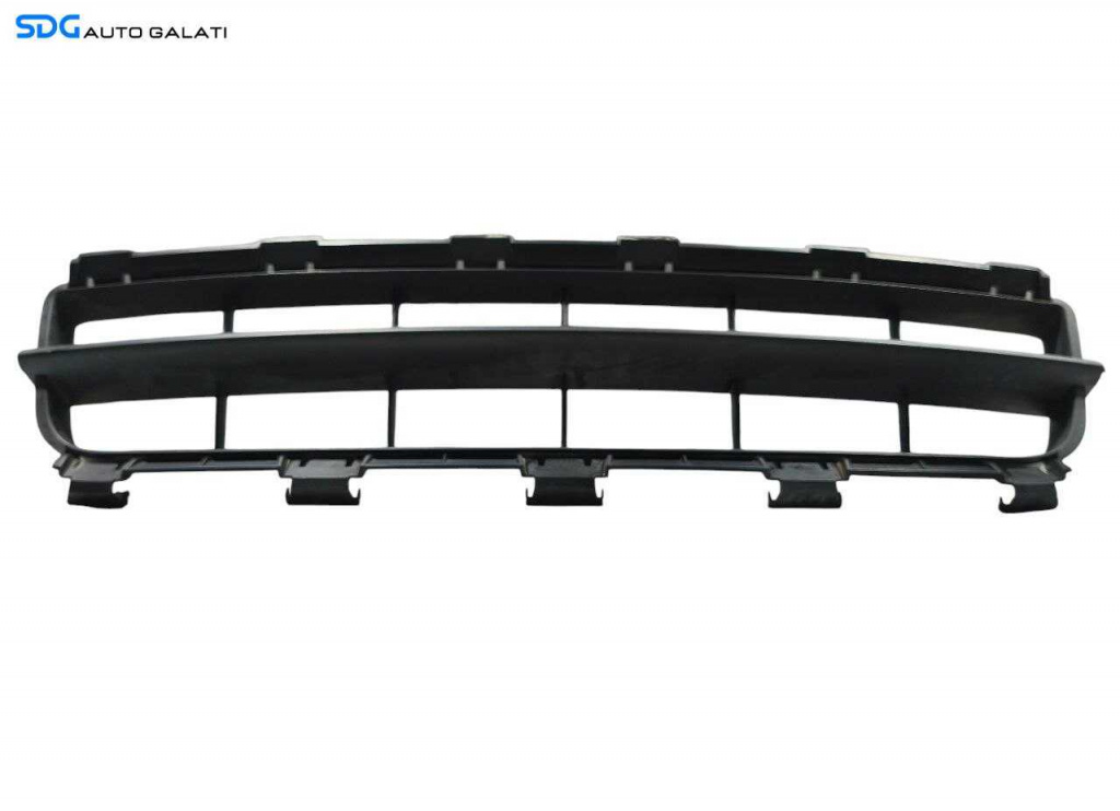 Grila Ornament Plastic Central Inferior din Bara Spoiler Fata Renault Clio 2 1998 - 2005 Cod 8200445992 [LR1408]