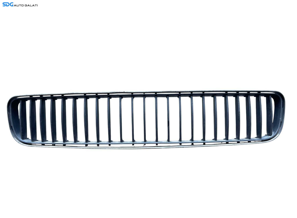 Grila Ornament Plastic Central Inferior din Bara Spoiler Fata Skoda Fabia 2 2007 - 2014 Cod 5J0853677 [B4493]