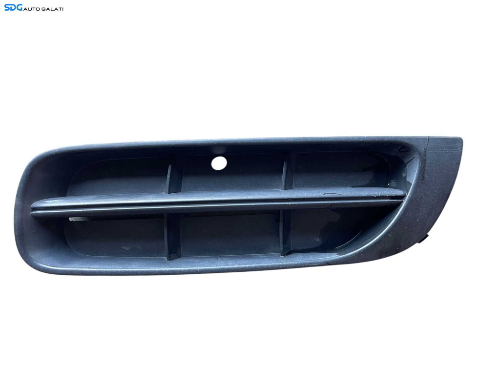 Grila Ornament Plastic Stanga din Bara Spoiler Fata Skoda Fabia 2 2007 - 2014 Cod 5J0807367 [B4492]