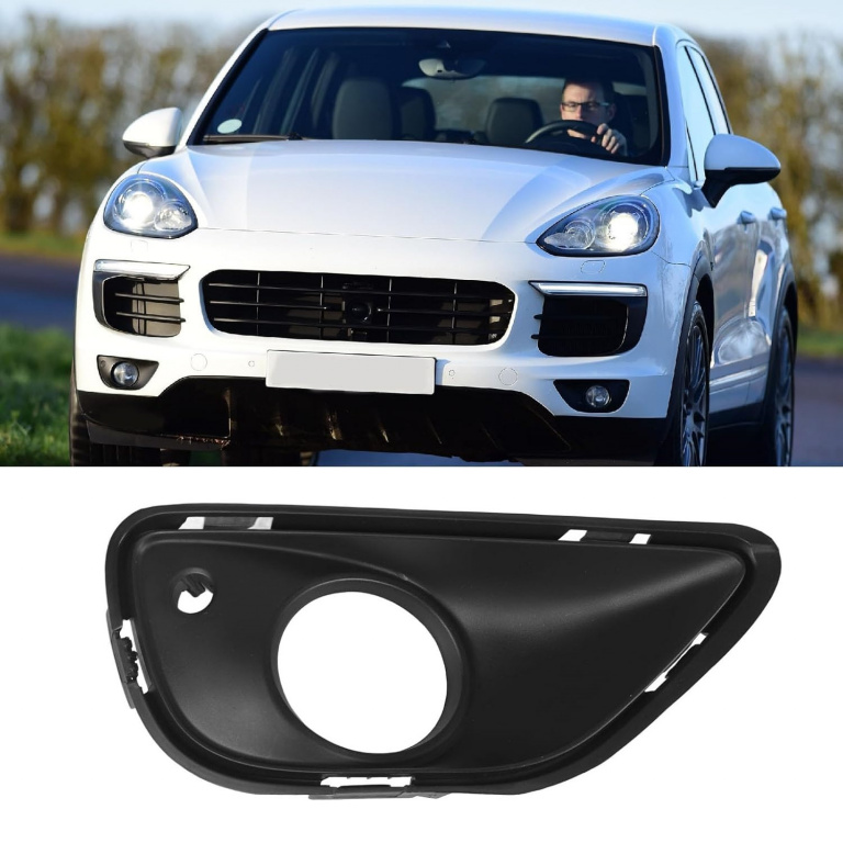 Grila Proiector Ceata Bara Fata Dreapta Am Porsche Cayenne 2 92A 2014-2017 Facelift 958505824009B9
