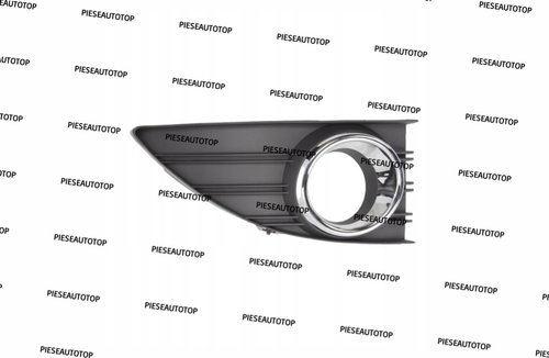 Grila proiector ceata dreapta Renault Fluence 2010-2013 NOU 261523809R (echipat cu ornament cromat)