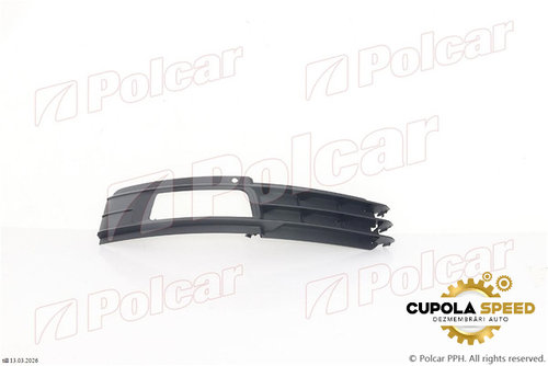 Grila proiector dreapta 4F0807682P Polcar Audi A6 4F/C6 [facelift] [2008 - 2011]