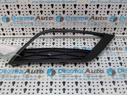 Grila proiector dreapta bara fata 6J0853666E, Seat Ibiza 5 (6J5)