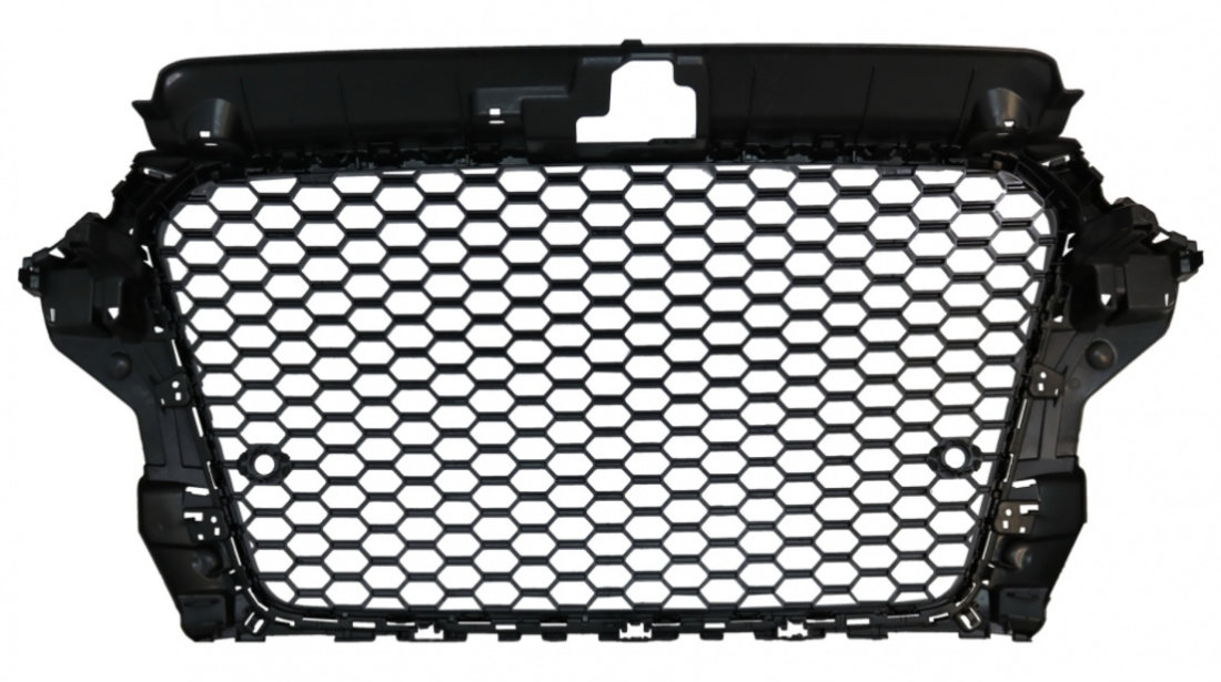 Grila Radiator Am Audi A3 8V 2012-2016 RS3 Design Negru Lucios FGAUA38VRSB