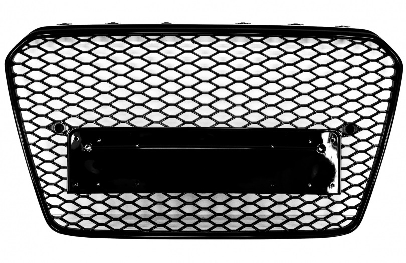 Grila Radiator Am Audi A5 8T 2012-2015 RS Design Piano Black FGAUA58TFRSB