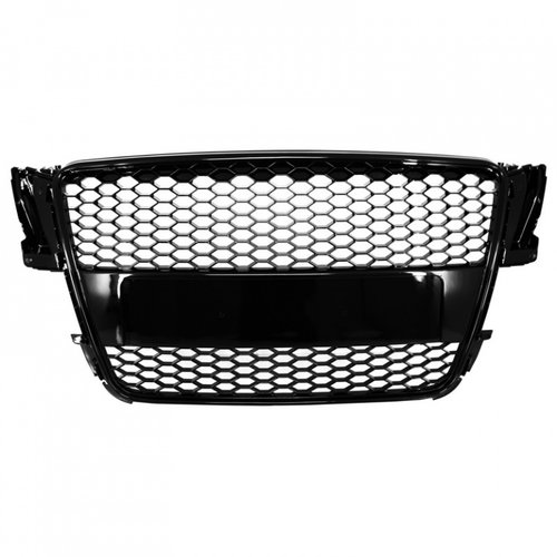 Grila Radiator Am Audi A5 8T3 2007-2011 RS Design Negru Lucios FGAUA58TRSB