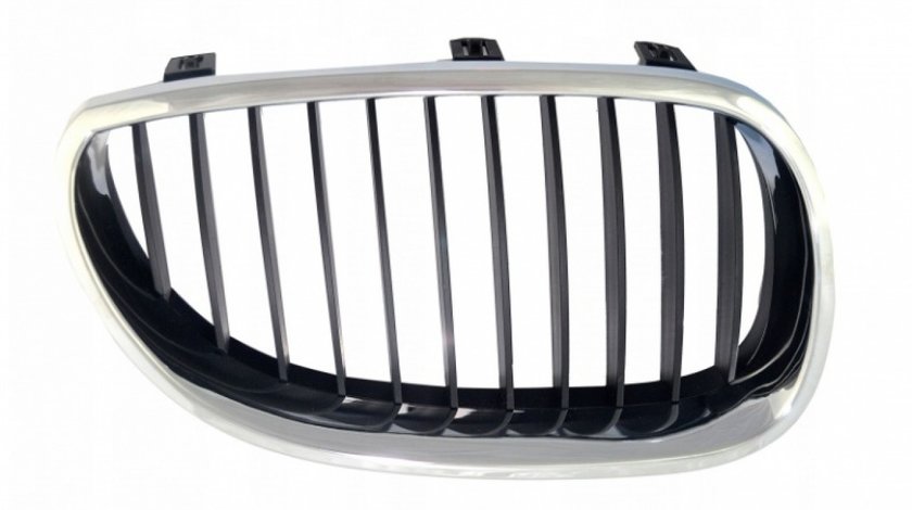 Grila Radiator Am Dreapta Bmw Seria 5 E60 2003-2007 51137027062 Crom / Negru