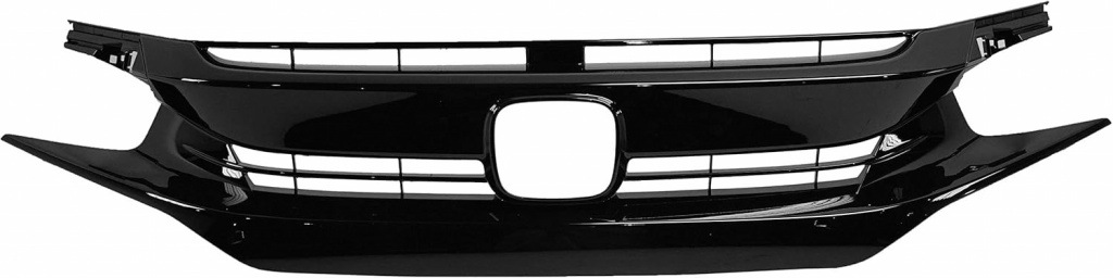 Grila Radiator Am Honda Civic 10 2017-2019 Negru Lucios 71121-TGG-A02