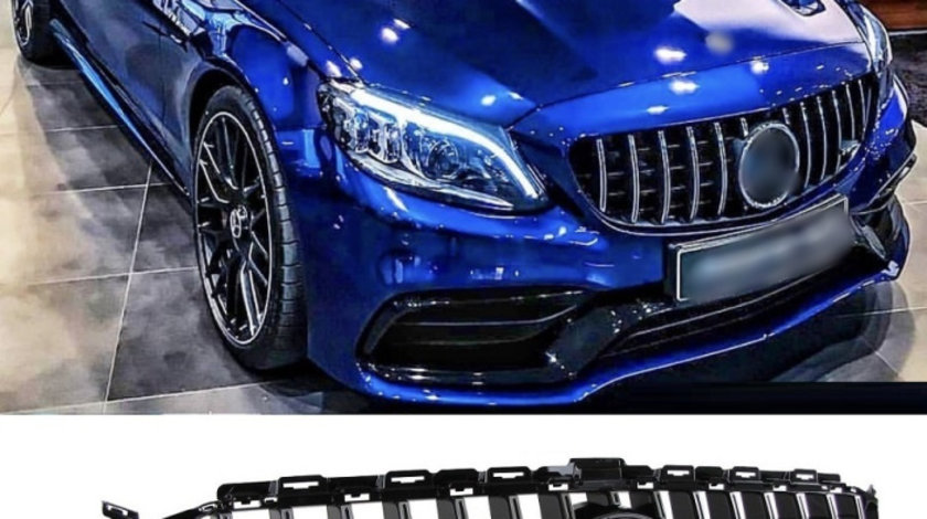 Grila Radiator Am Mercedes-Benz C-Class A205 2016→ GT-R Panamericana Design Fara Camera FGMBW205GTRWOCCN