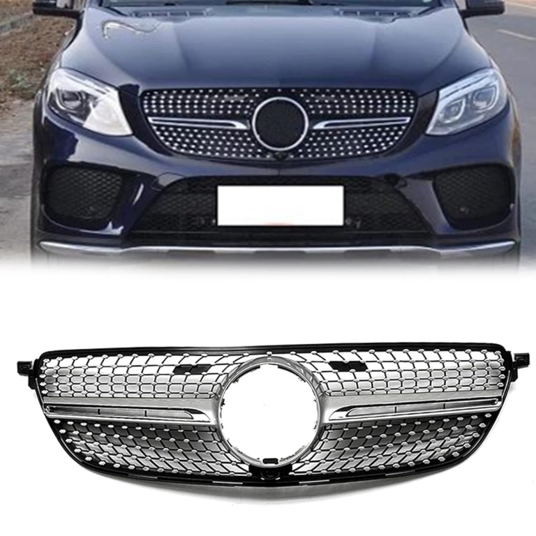 Grila Radiator Am Mercedes-Benz GLE-Class W166 2015-2018 Diamond Design Crom C00322