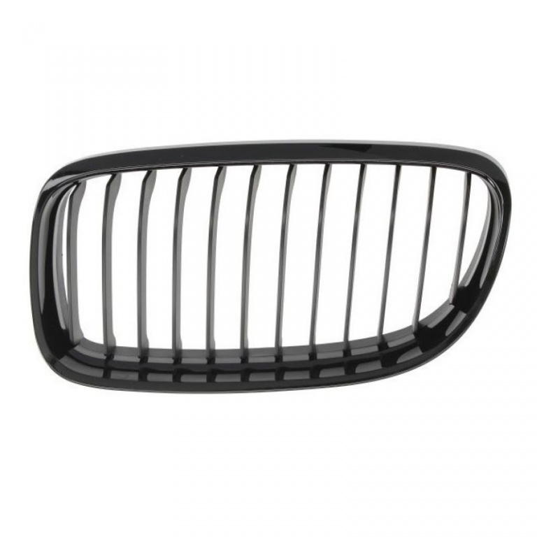 Grila Radiator Am Stanga Bmw Seria 3 E90 2008-2012 51712146911 Negru / Negru