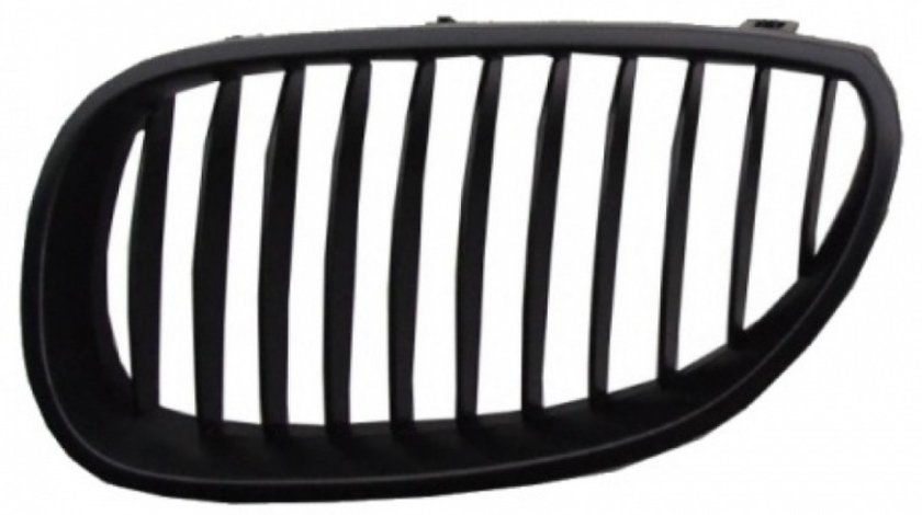 Grila Radiator Am Stanga Bmw Seria 5 E60 2003-2007 51137027061 Negru / Negru