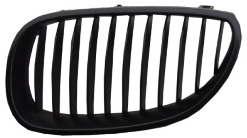 Grila Radiator Am Stanga Bmw Seria 5 E60 2003-2007 51137027061 Negru / Negru