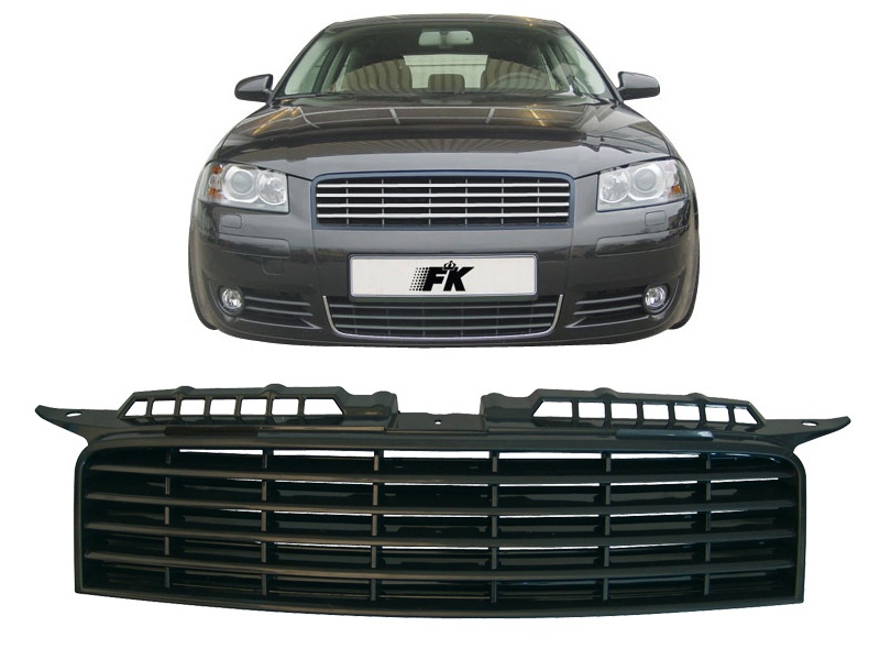 GRILA RADIATOR AUDI A3 8P BLACK -COD FKSG010