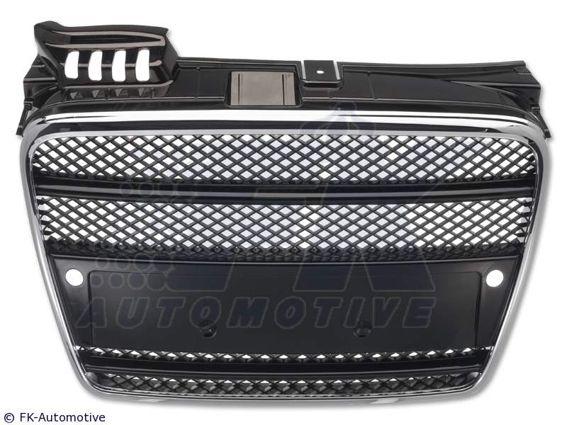 GRILA RADIATOR AUDI A4 B7 FUNDAL BLACK/CROM -COD FKSG33906-1