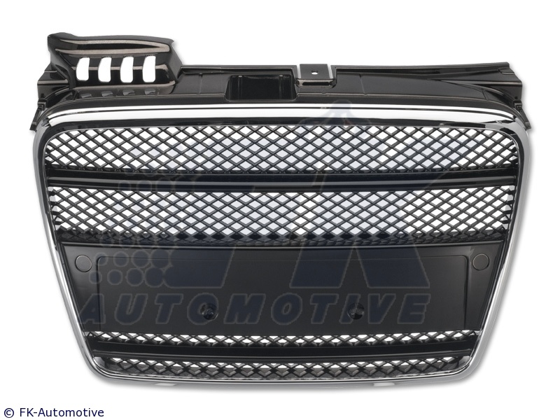 GRILA RADIATOR AUDI A4 B7 FUNDAL BLACK/CROM -COD FKSG33905-1