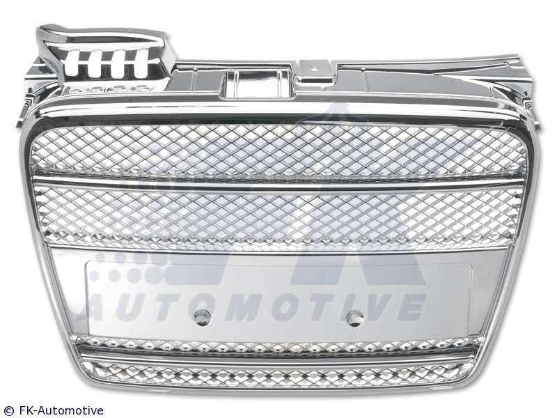 GRILA RADIATOR AUDI A4 B7 FUNDAL CROM -COD FKSG33205-1