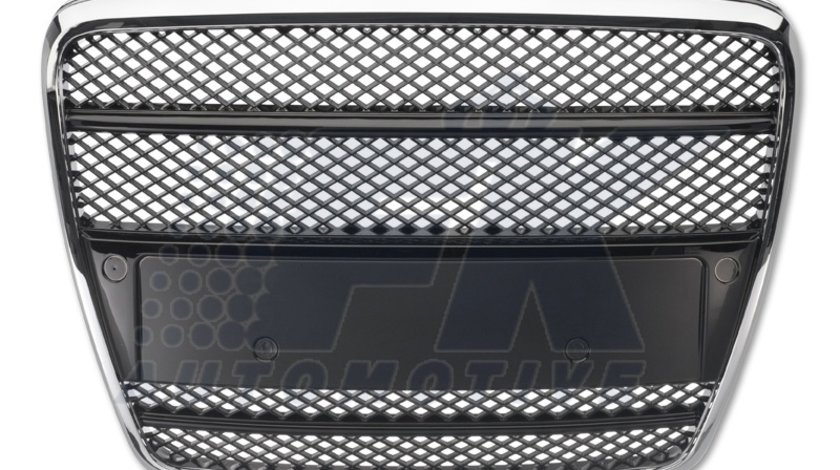 GRILA RADIATOR AUDI A6 4F BLACK/CROM -COD FKSG33909-1