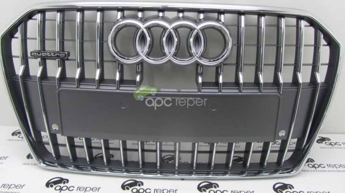 Grila Radiator Audi A6 4G Allroad 2014 Grila centrala bara fata Audi A6 4G Allroad