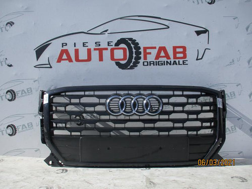 Grila radiator Audi Q2 an 2016-2017-2018-2019-2020-2021 Fara defecte 9JU43184PF